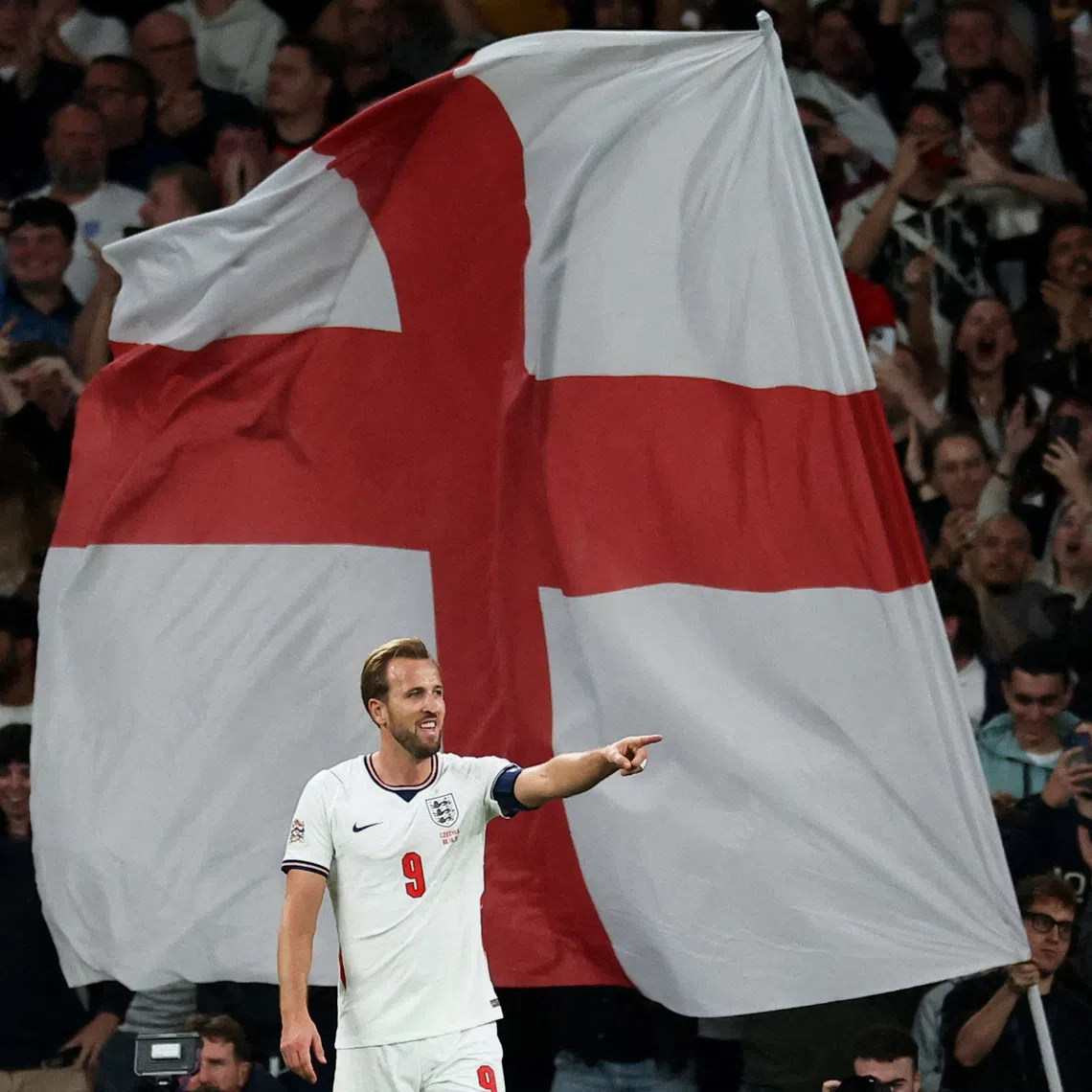 Harry Kane scored his 90th and 91st international goals in a 3-0 win for England over the Czech Republic.