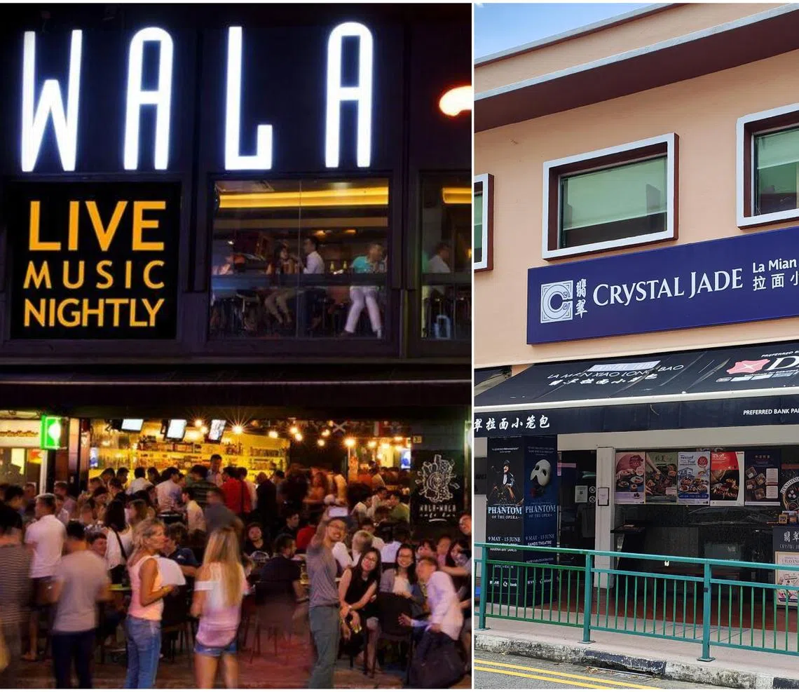 Wala Wala Cafe Bar may end its 32-year run before its lease is up by the end of 2025, while Crystal Jade La Mian Xiao Long Bao will shut on June 30.