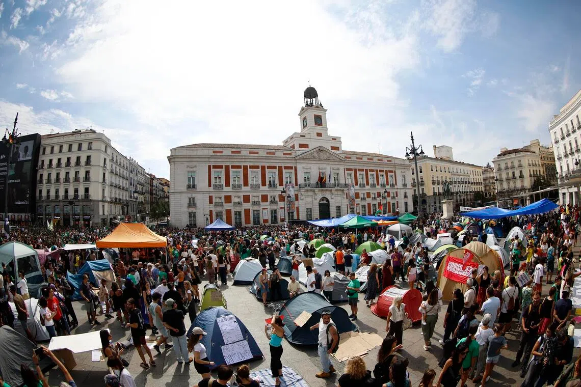 Spain PM vows action as housing protest sparked by Madrid eviction grows