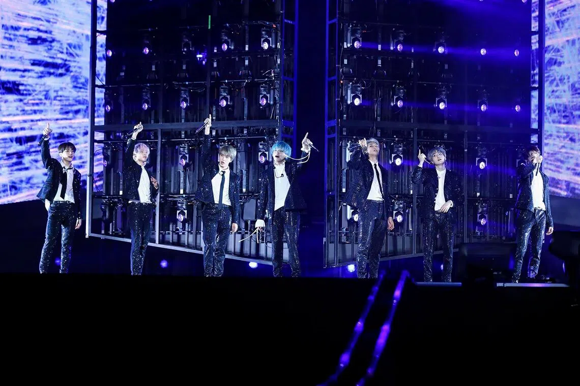 BTS will be back in Singapore after seven years for concerts on Dec 17, 19, 20 and 22.