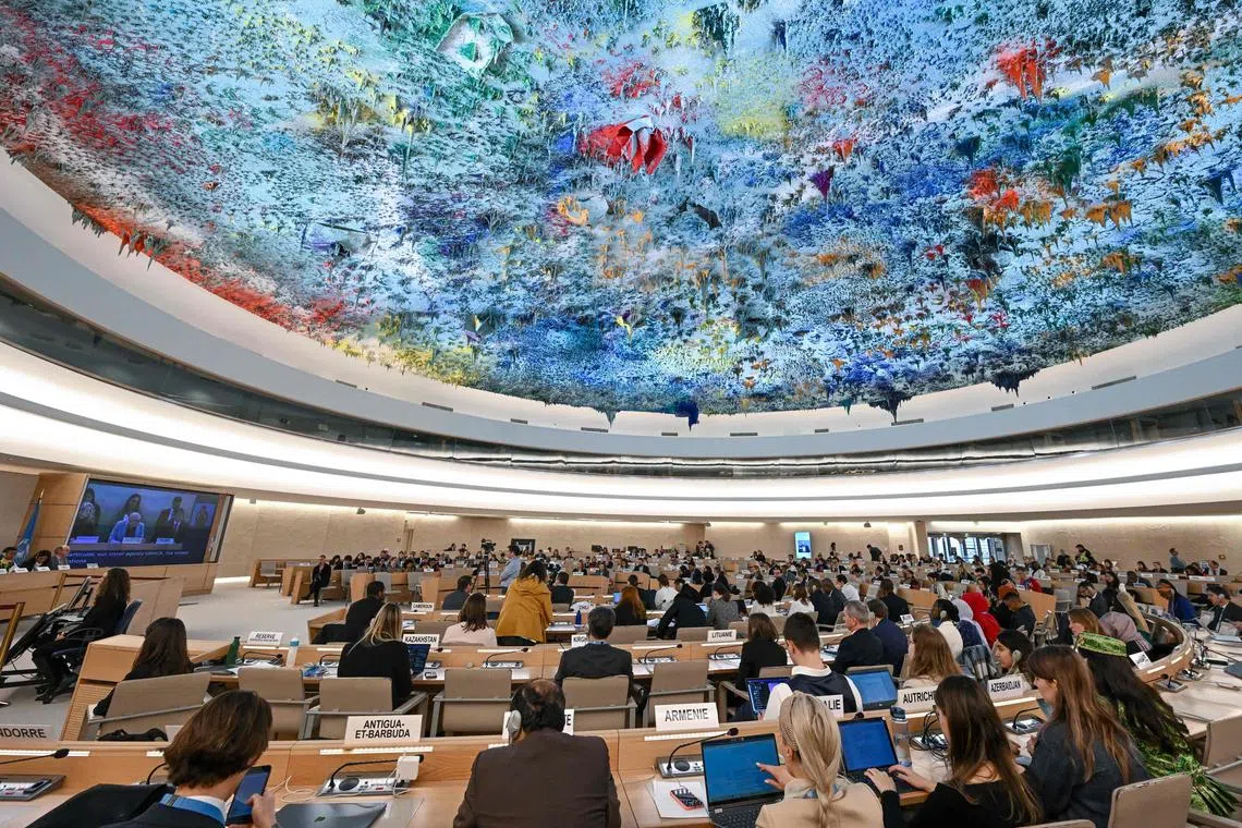 China attempted to block Uighur activist Dolkun Isa from speaking at the UN Human Rights Council, the top UN rights body.