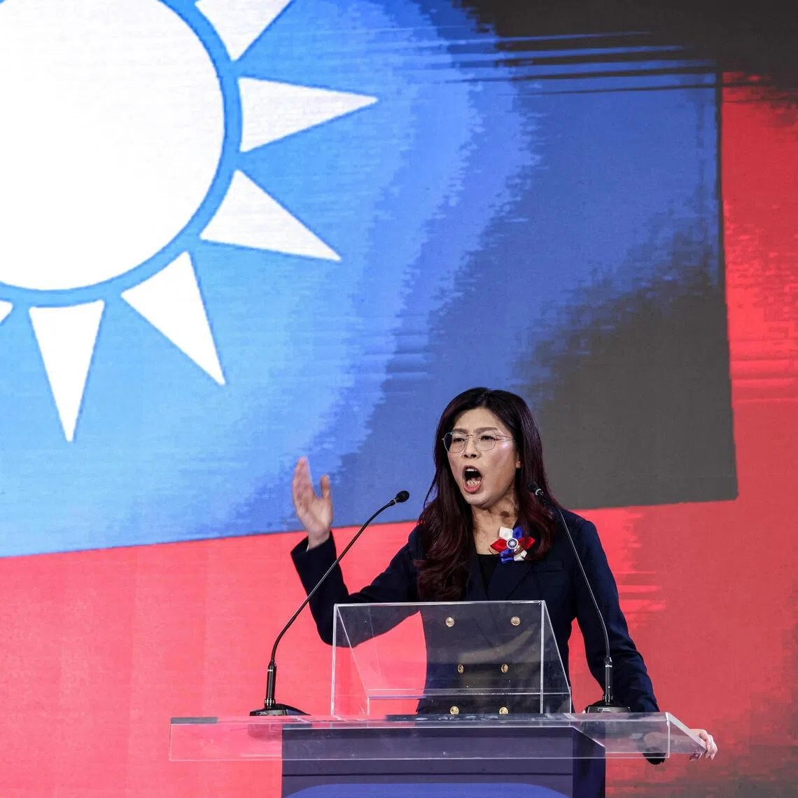Kuomintang leader Cheng Li-wun has said she is willing to meet China's leaders.