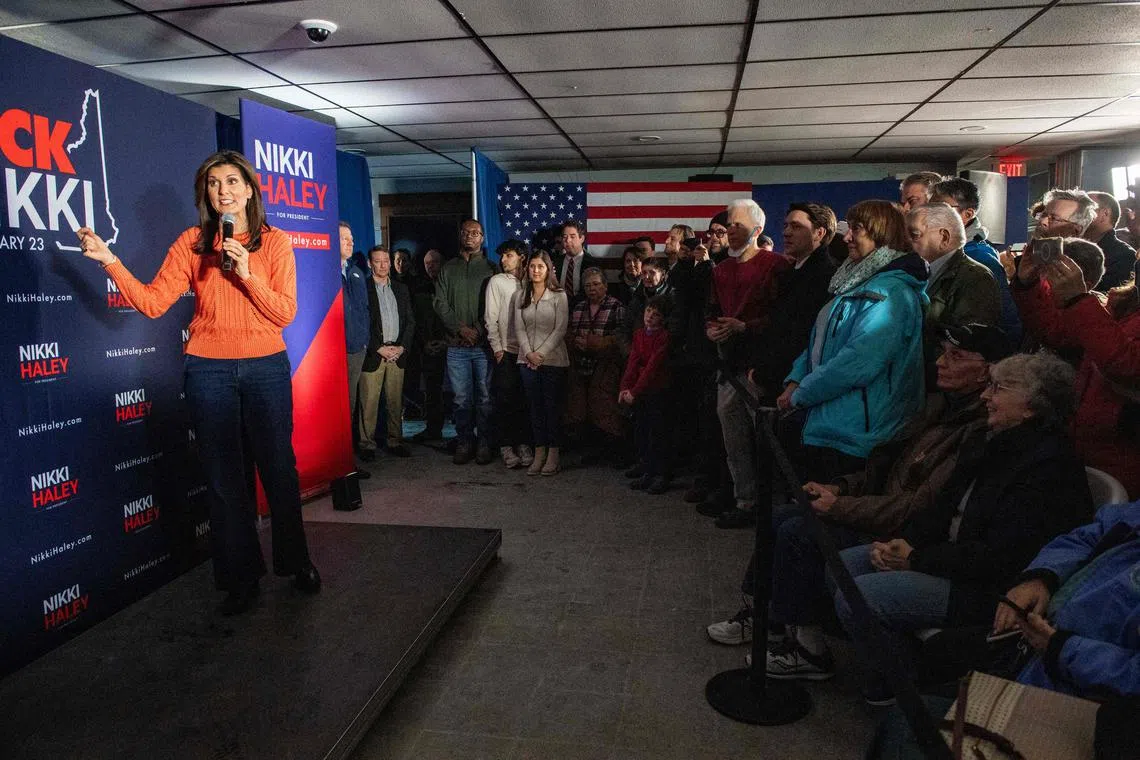 For Mrs Nikki Haley, New Hampshire represents perhaps her last chance to prove the Republican base could consider someone other than Donald Trump