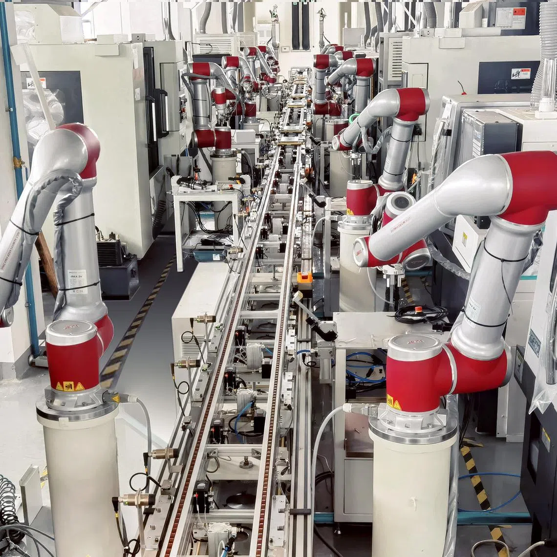 Jaka Robotics, based in Shanghai, produces collaborative robots that can work alongside humans.