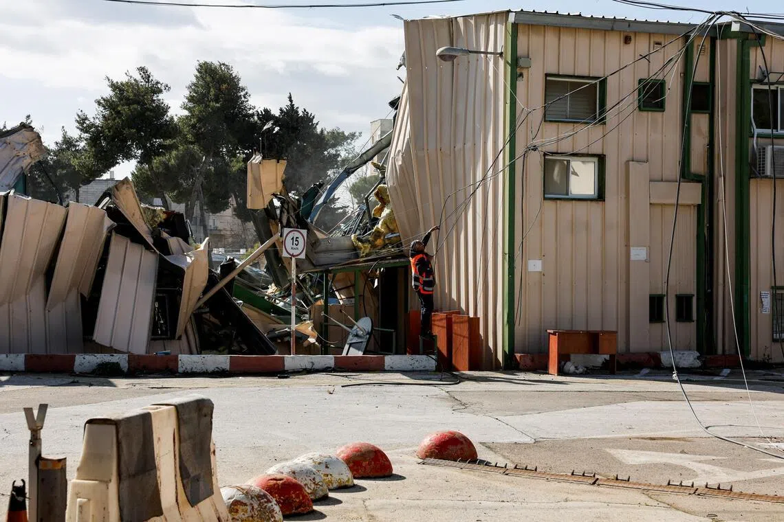 Israel in January demolished structures inside the UN Palestinian refugee agency’s East Jerusalem compound after seizing the site in 2025.