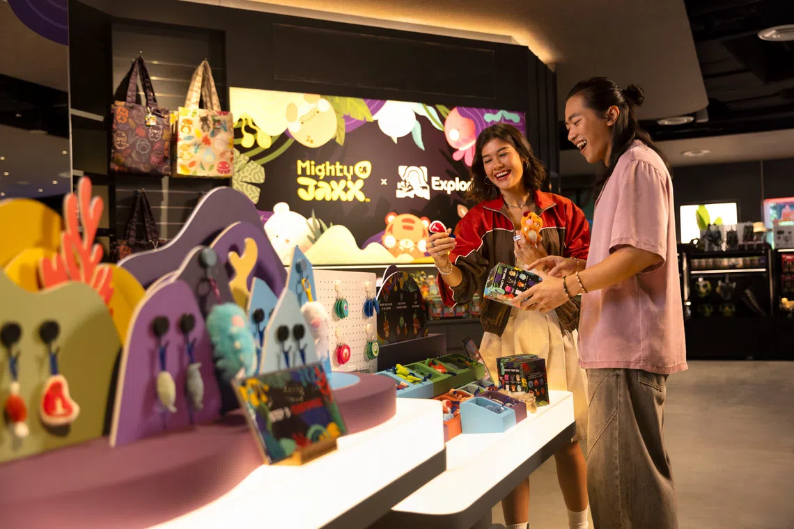 mandai wildlife reserve exploria x mighty jaxx blind box