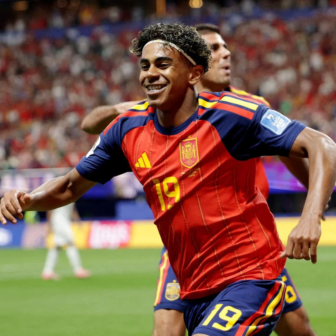 Spain’s 18-year-old star Lamine Yamal headlines a side full of attacking threats ahead of their World Cup last-16 clash against Portugal on July 6.