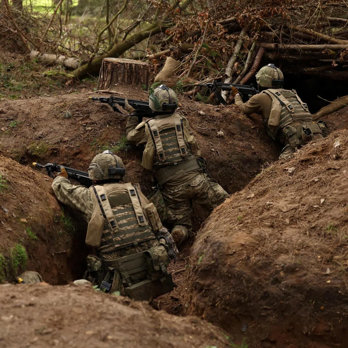 With the war in its fifth year, the fighting is raging along more than 1,200km of the frontline. 