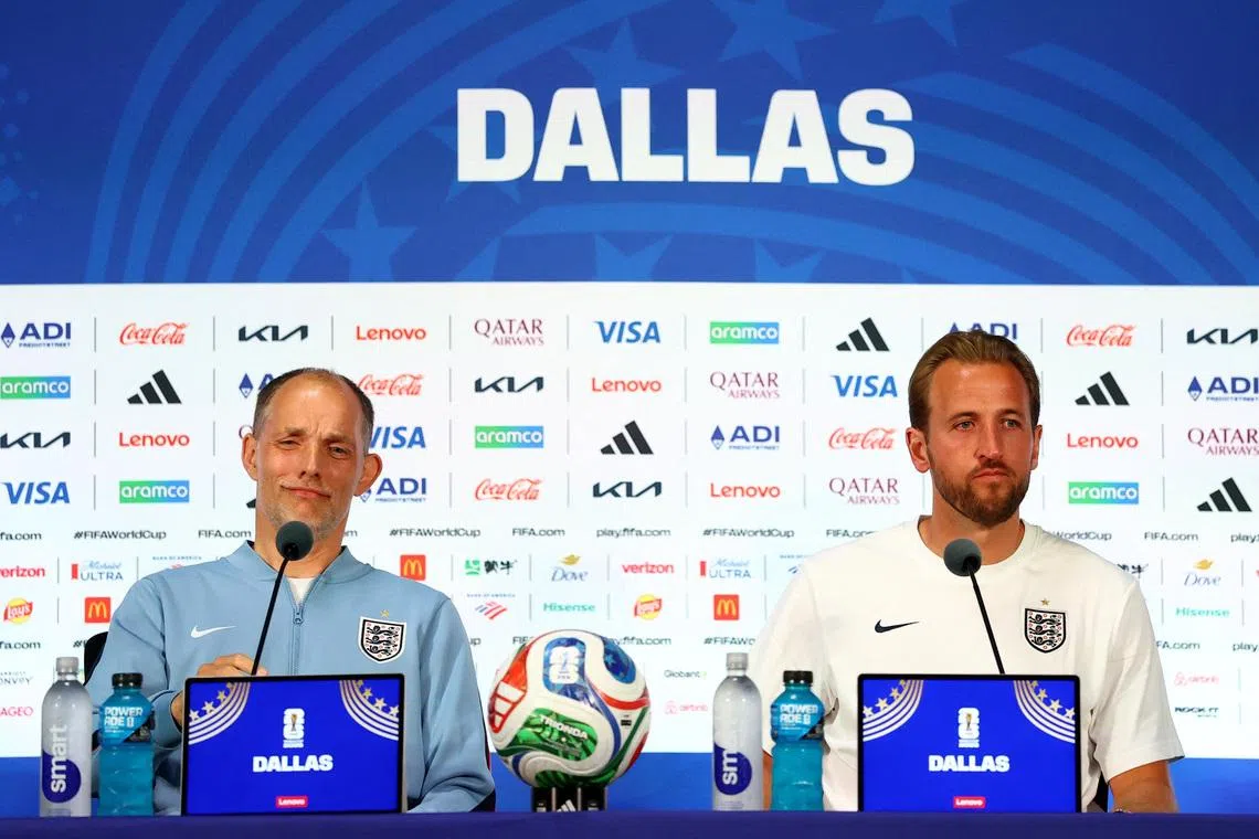 England manager Thomas Tuchel (left) and captain Harry Kane are hoping for a successful World Cup campaign.