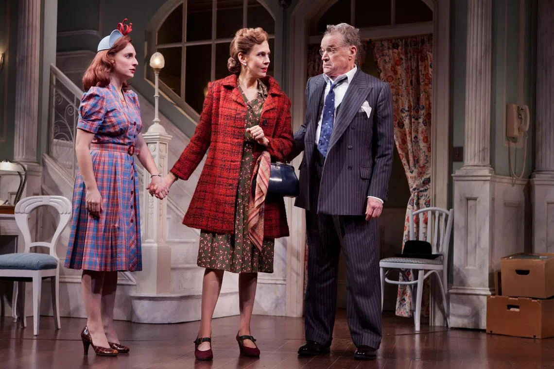 Charles Kimbrough (right) in the play Harvey in New York in 2012.