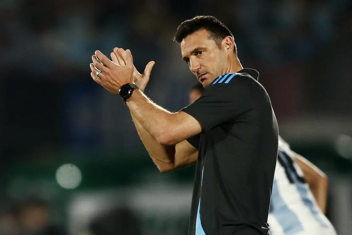 Scaloni Pleased With Argentina Depth After Win Over Uruguay Without