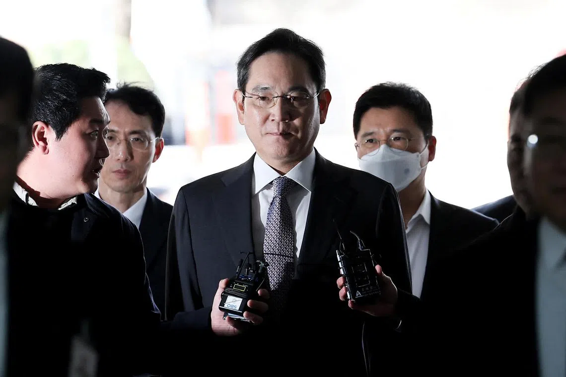 Samsung Electronics chairman Jay Y. Lee has been dogged by lawsuits, jail time and attacks from a hedge fund.