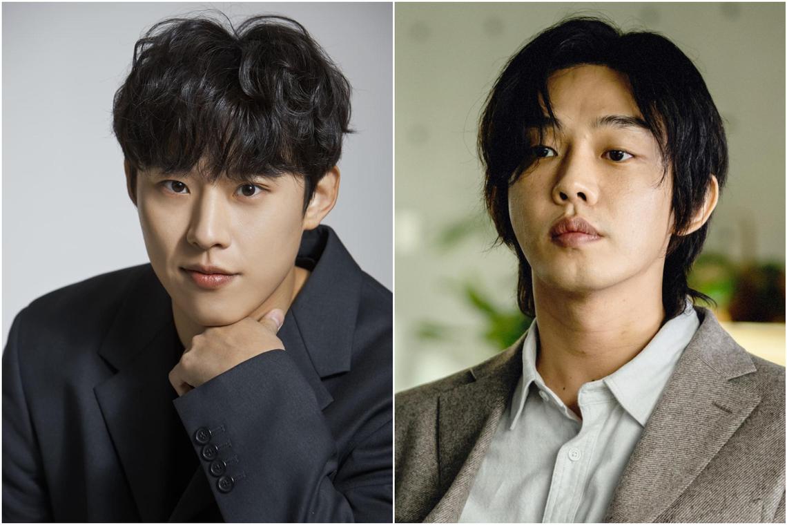 South Korean actor Kim Sung-cheol (left) will take over Yoo Ah-in's role in the second season of Hellbound.