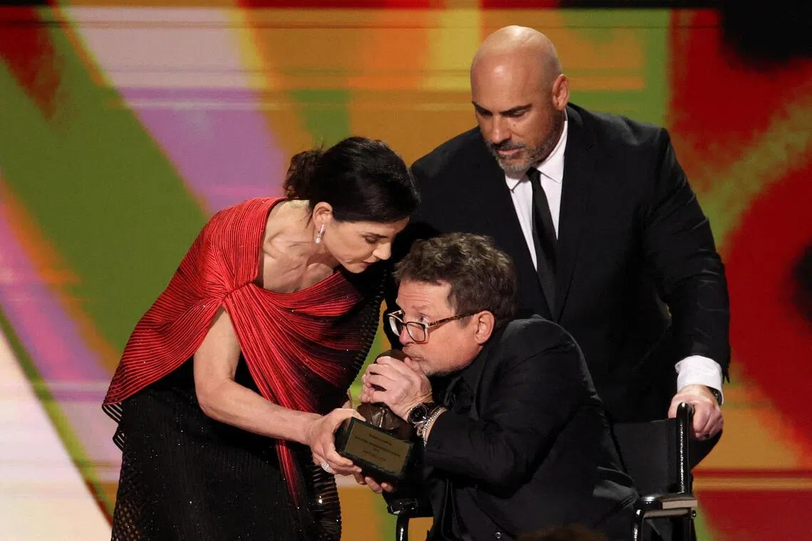 Michael J. Fox Receives Humanitarian Award at 2026 Emmys for Parkinson's Advocacy