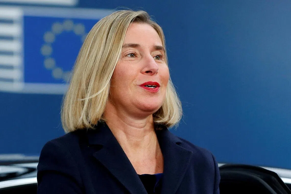 Former EU top diplomat Federica Mogherini held in fraud probe