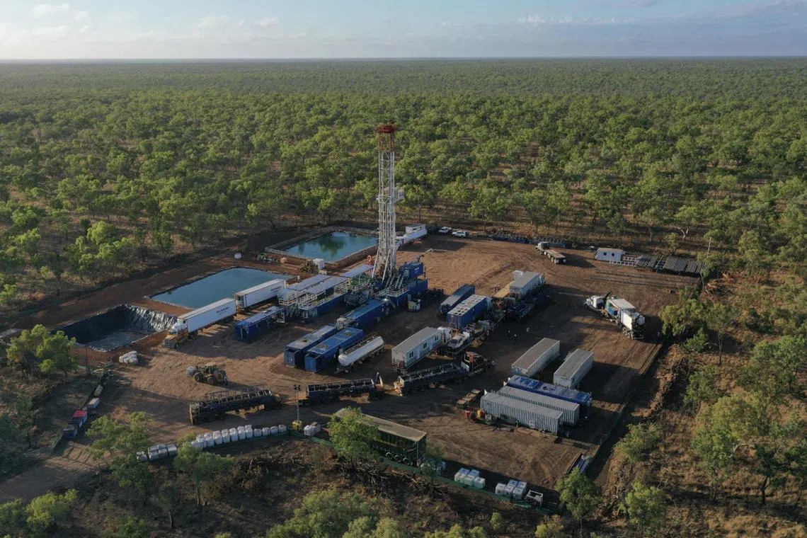 Beetaloo Basin gas site