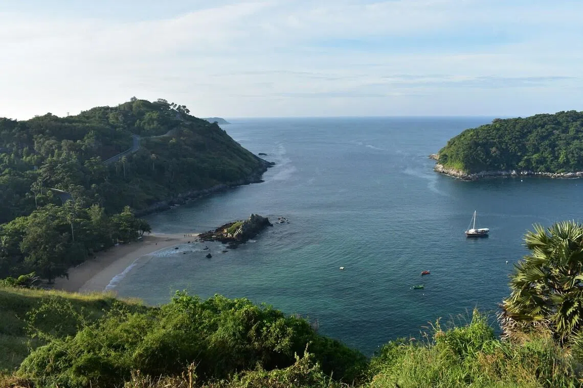 The coagulated residue has begun washing up on the island’s Ya Nui Beach, as well as a smattering of smaller islands in Phuket province.