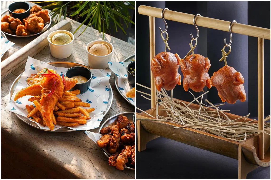 Ice cream cafe Creamier is working with Frying Fish Club to offer a selection of hot food at its cafes, while Peony Jade has refreshed its menu offerings.