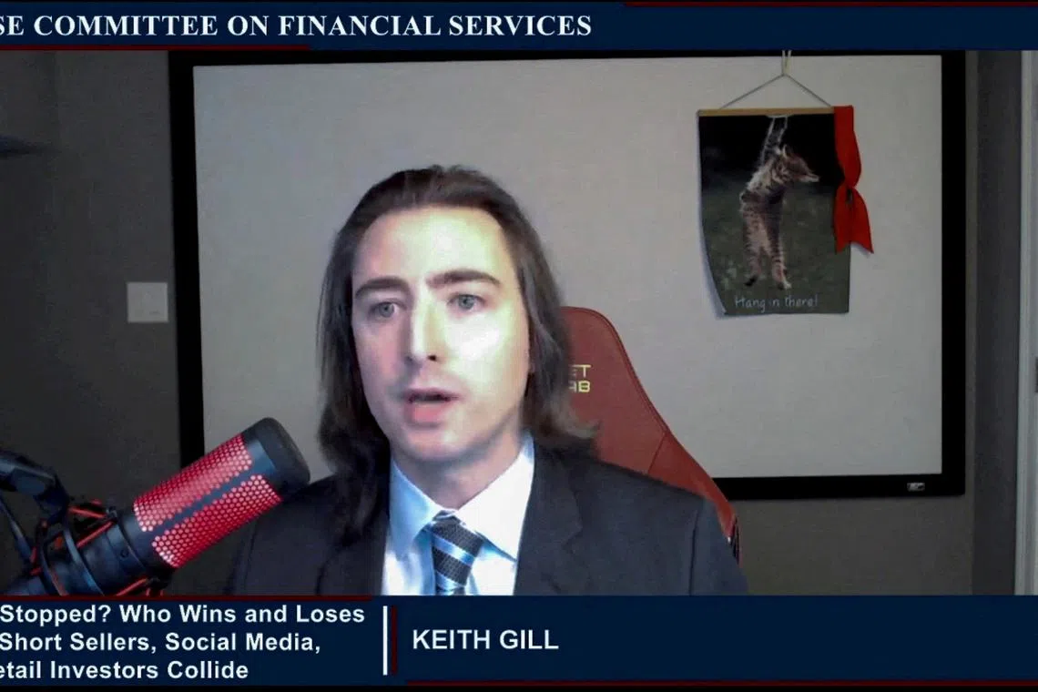 Over the course of two weeks, trading influencer Kieth Gill posted images of a massive stake in GameStop and its call options.