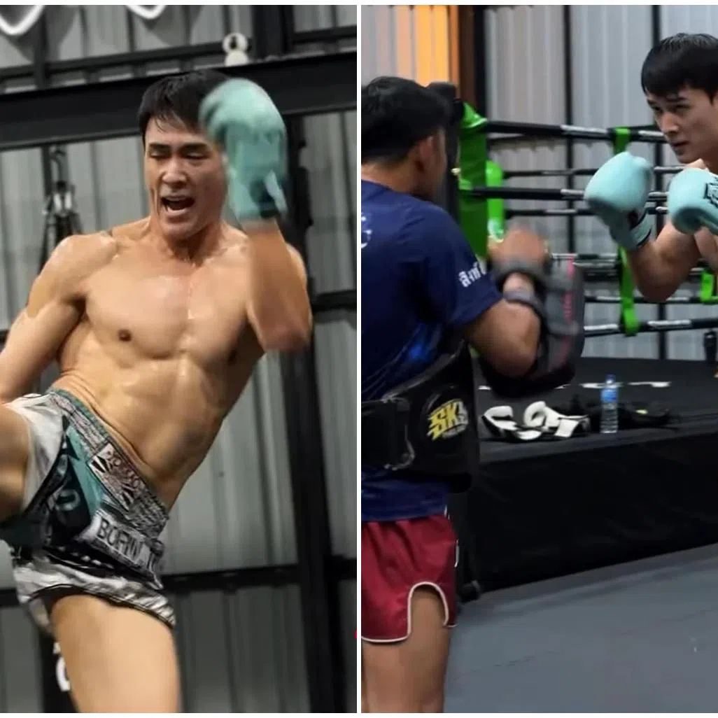 Actor Tyler Ten loves to head to Bangkok to train at different muay thai gyms.
