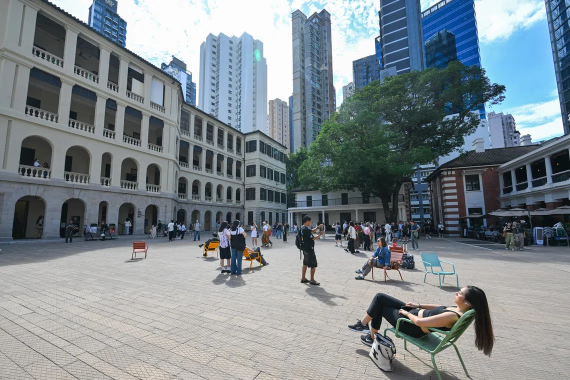 Tai Kwun is an arts and cultural landmark revitalised from the former Central Police Station Compound, Central Magistracy and former Victoria Prison Compound.