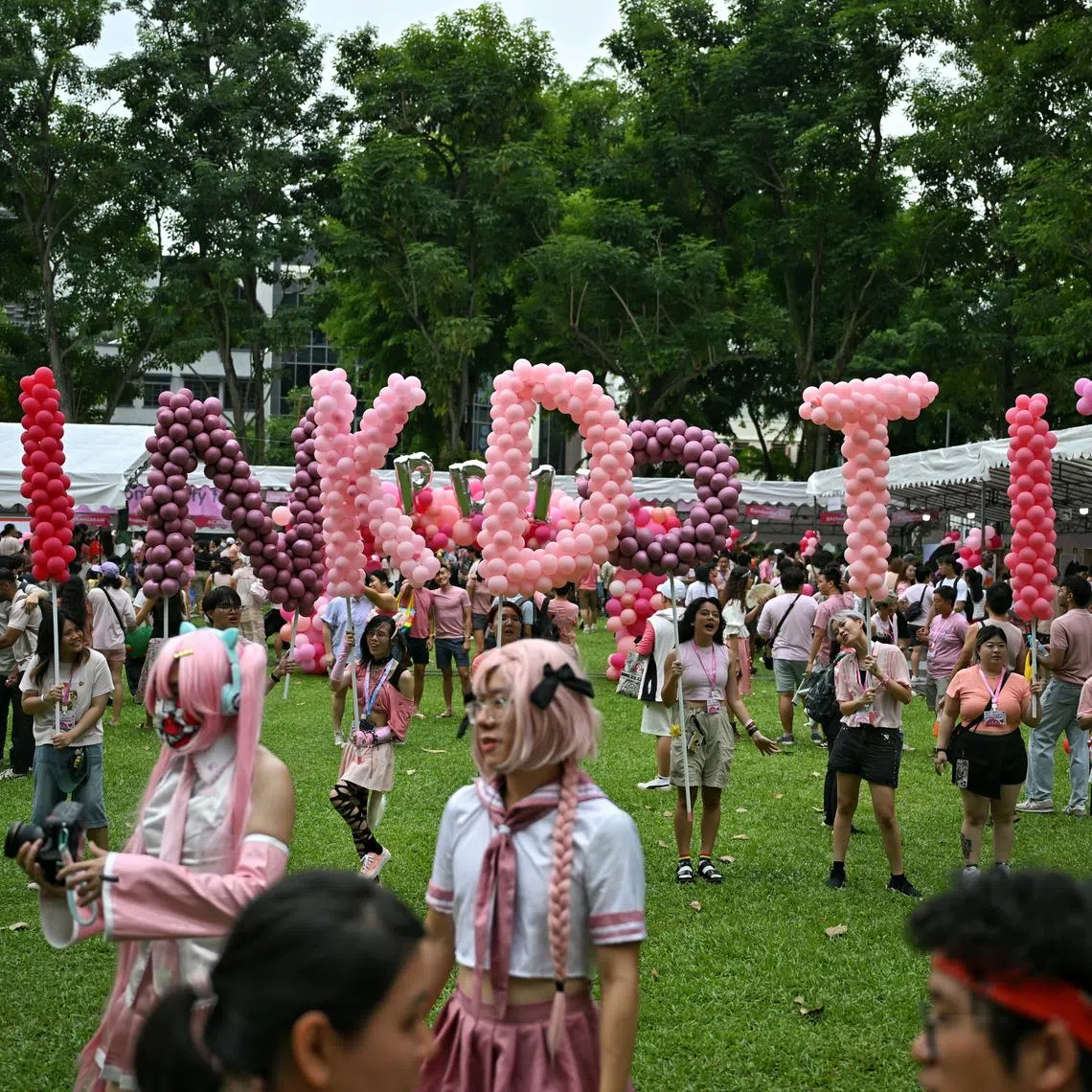 This is the third Pink Dot SG rally since Singapore repealed Section 377A.