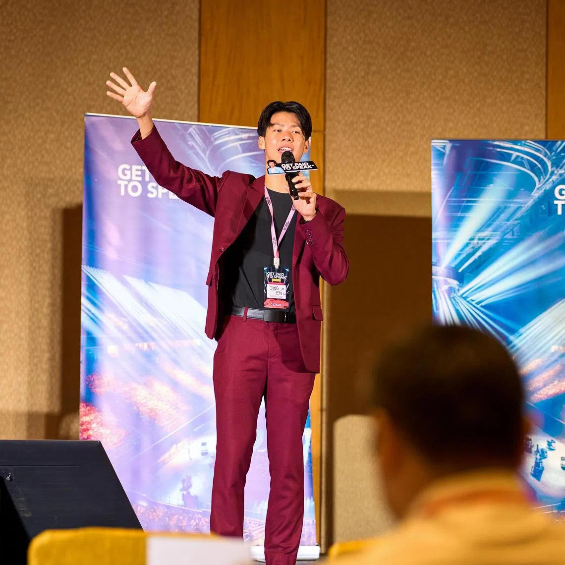 Mr Tan Jing En said he was a “shy and introverted child”, until he took the initiative to intern with a public speaking company seven years ago.