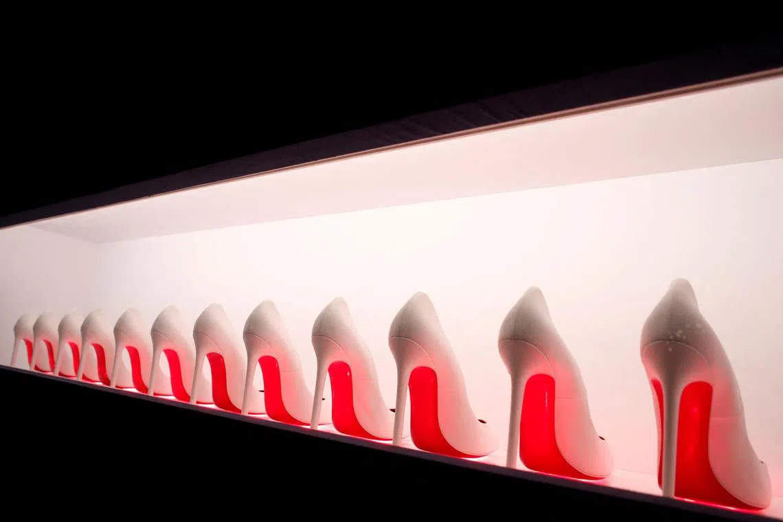 French shoemaker Christian Louboutin said Amazon should not host ads from third-party sellers featuring its trademark red sole.