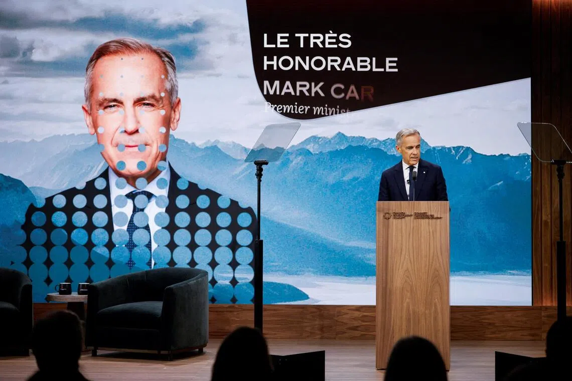Mark Carney sells Canada to global investors but says US ties still key
