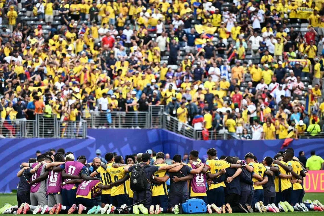 Ecuador’s football federation called on authorities to take the necessary measures to protect Ecuador’s players, coaching staff and fans.
