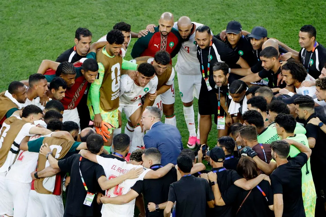 Morocco will have to beat Haiti for a chance to finish top of Group I.