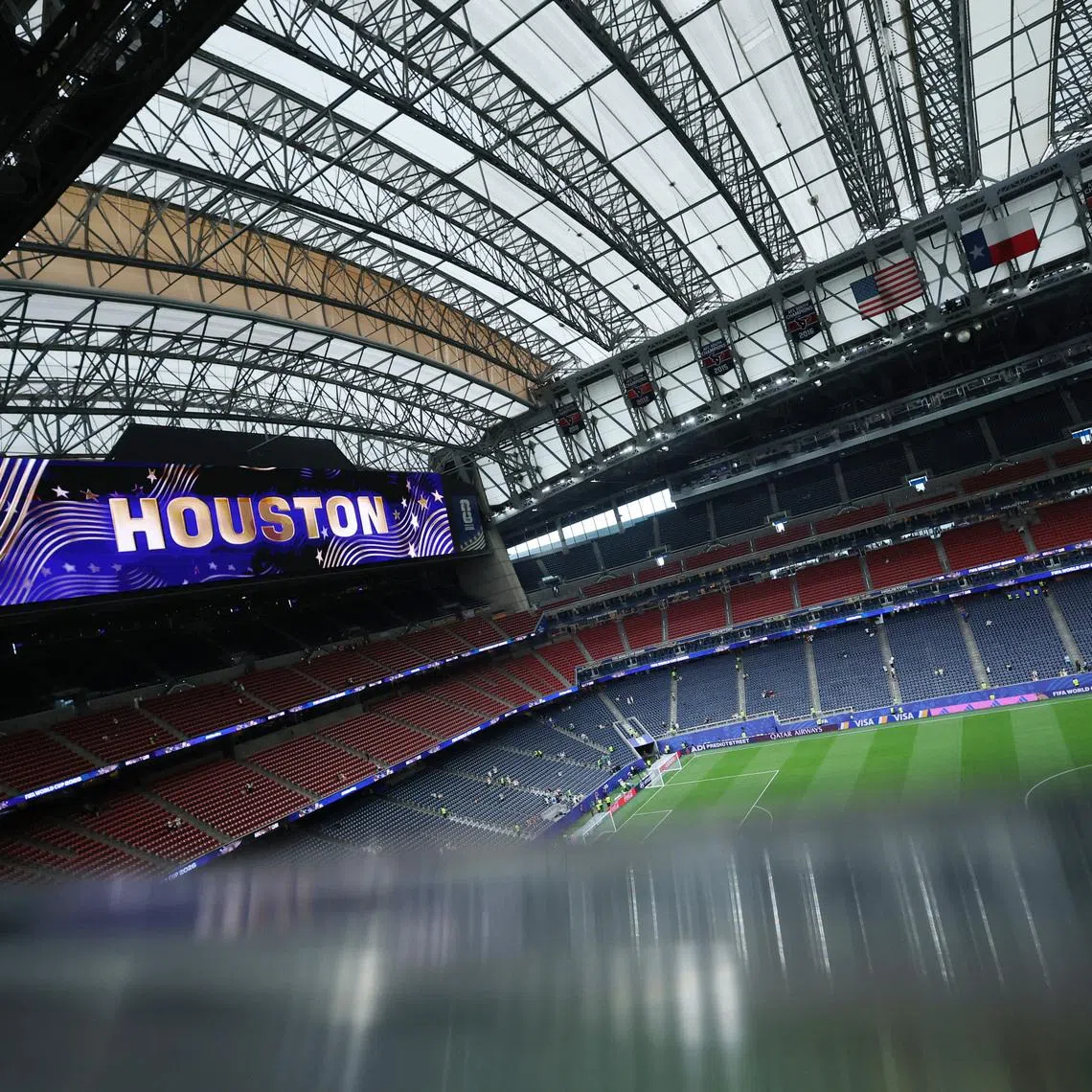 Soccer Football - FIFA World Cup 2026 - Group E - Germany v Curacao - Houston Stadium, Houston, Texas, U.S. - June 14, 2026 General view inside the stadium before the match REUTERS/Pedro Nunes