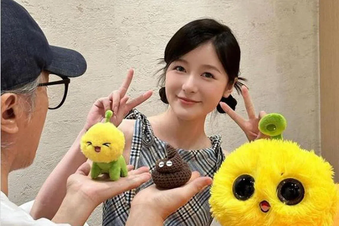 Hong Kong actor Stephen Chow (left) reunites with Chinese actress Xu Jiao, who played his son in the 2008 film CJ7.