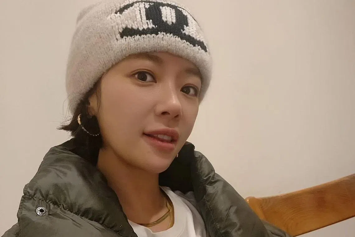 Hwang Jung-eum apologised to the woman.