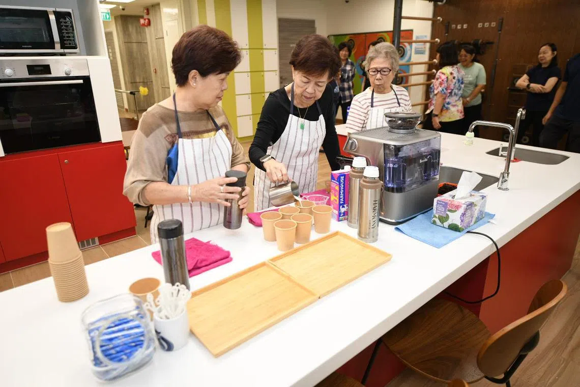 CMG20230526-TanJY01/ 特约陈佳誉摄 / 赵世楚 / Ageing in Place is Reimagined at St Luke’s ElderCare’s Active Ageing Hub@Bishan [ Blk 152B, Bishan Street 11, #01-271, S572152 ]