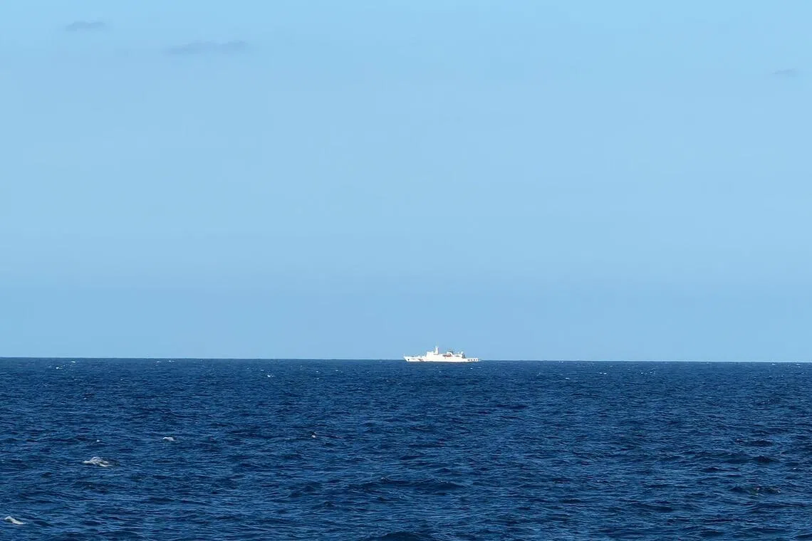 Taiwan said on Dec 29 it has detected four Chinese coastguard ships near the democratic island's waters, as Beijing announced the start of live-fire drills. 