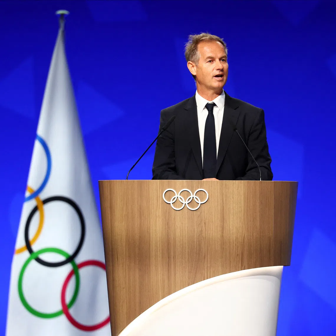Edgar Grospiron, president of the organising committee for the 2030 Winter Olympic and Paralympic Games in the French Alps, is set to leave his post just 18 months after his appointment.