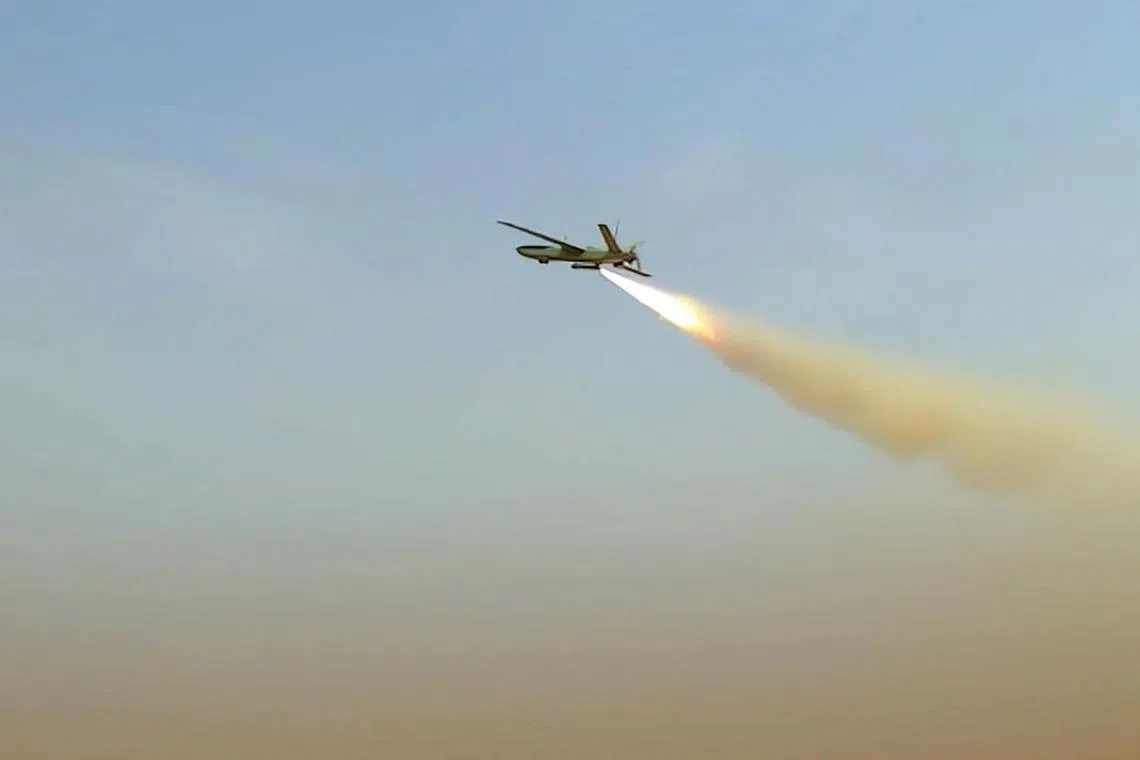 The US has placed trade restrictions on more firms producing thousands of drones for Russia's use in Ukraine.