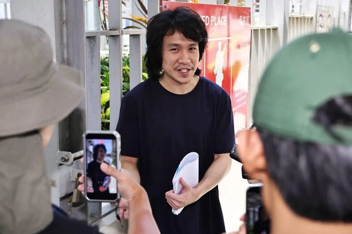 Amos Yee was handed three charges under the Enlistment Act in March.