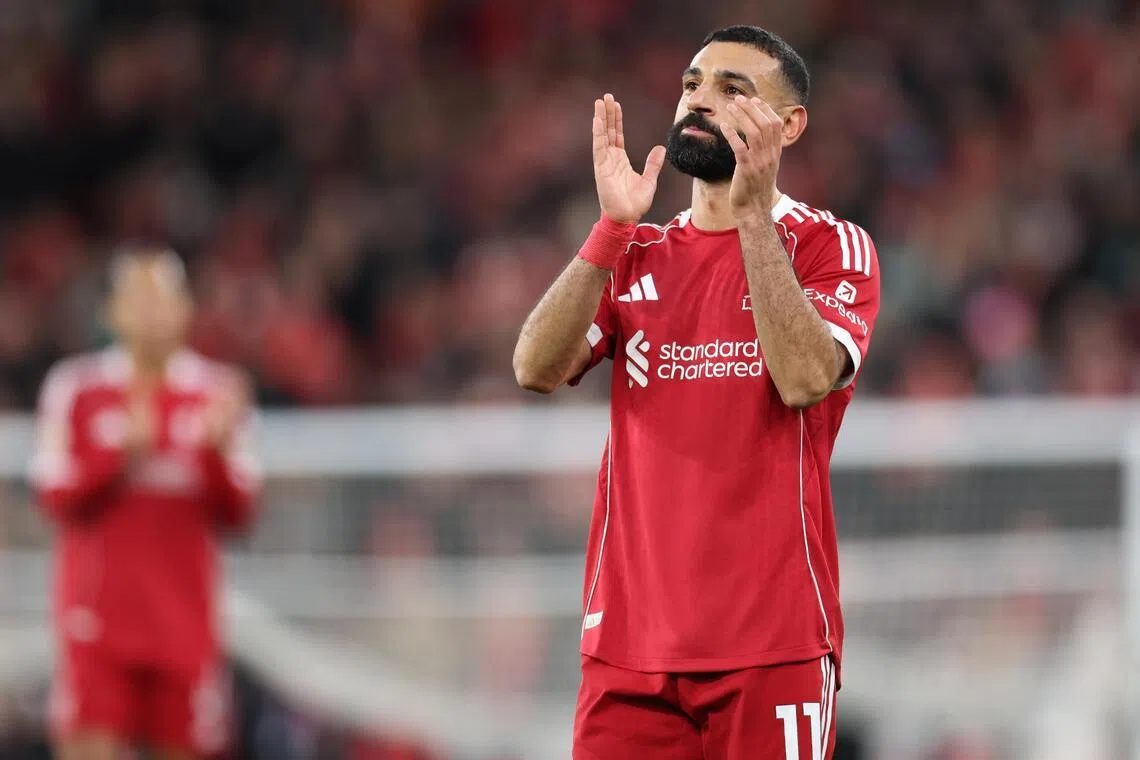 Liverpool's Mohamed Salah announced in a video on his social media accounts that he will be leaving the club at the end of the season.