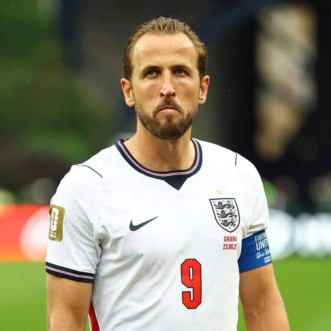 Soccer Football - FIFA World Cup 2026 - Group L - England v Ghana - Boston Stadium, Foxborough, Massachusetts, U.S. - June 23, 2026 England's Harry Kane looks dejected after the match REUTERS/Peter Cziborra