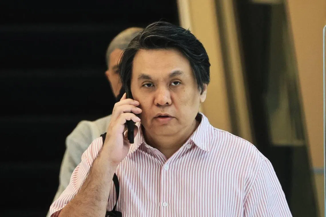 Raymond Ng Kai Hoe was handed 12 cheating charges involving nearly $61,000 on Feb 7.