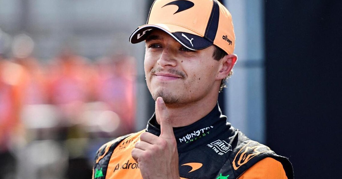 McLaren’s Lando Norris takes Hungary pole as Mercedes domination ends ...