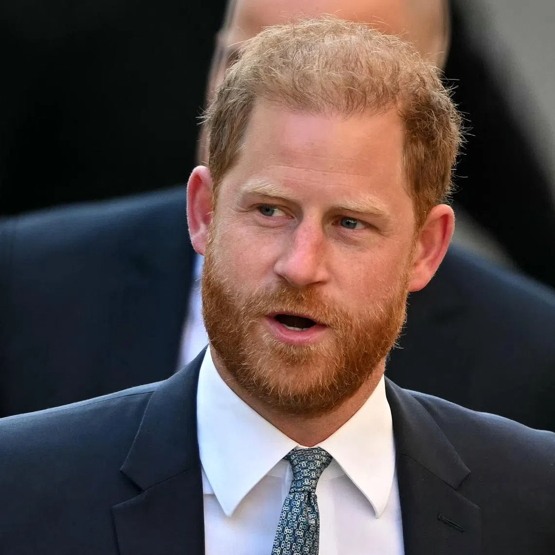 Britain's Prince Harry lives in California with his wife, Meghan, and two children after quitting front-line royal duties in 2020.
