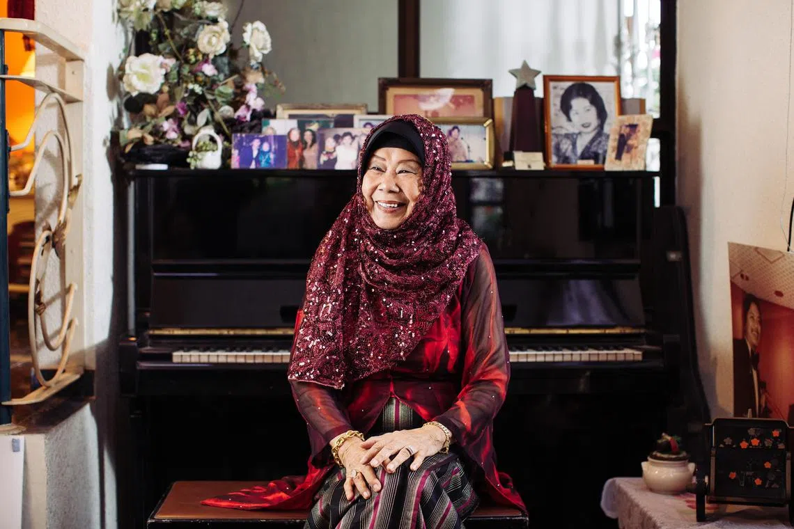 Nona Asiah was an icon of Malay music and films in the 1950s and 1960s.