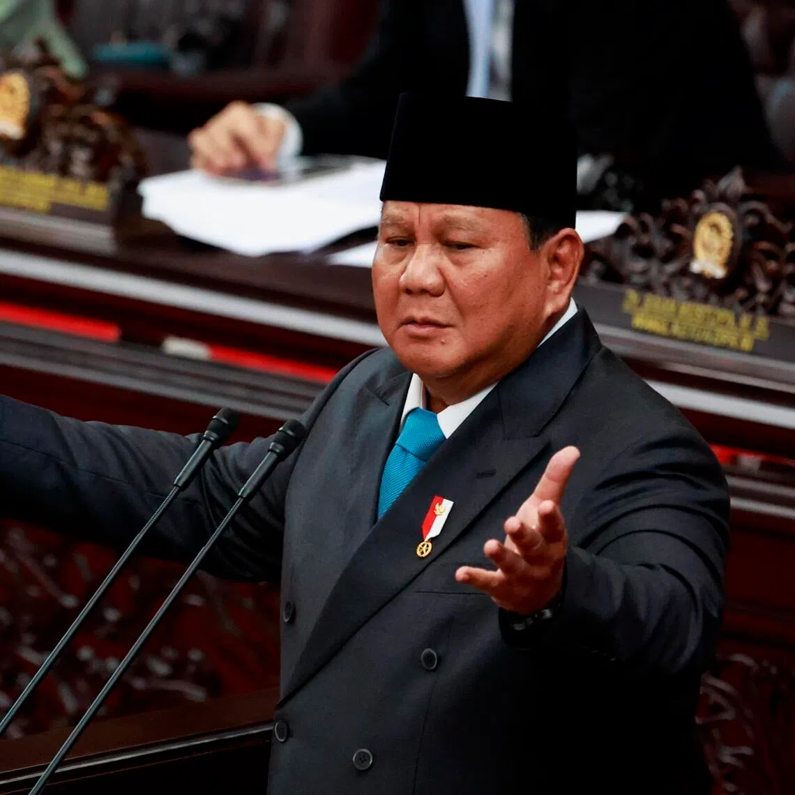 Indonesia's President Prabowo Subianto said the country had lost as much as US$908 billion (S$1.2 trillion) in revenues in the last 34 years.