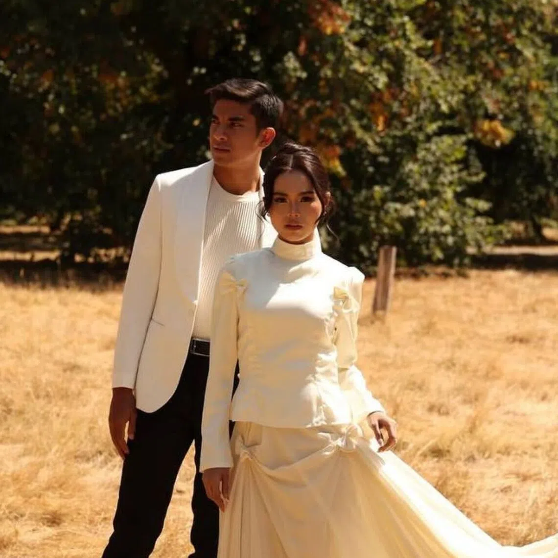 The couple are planning celebrations in Muar and Sabah to allow more family members, friends and members of the public to join in the festivities.