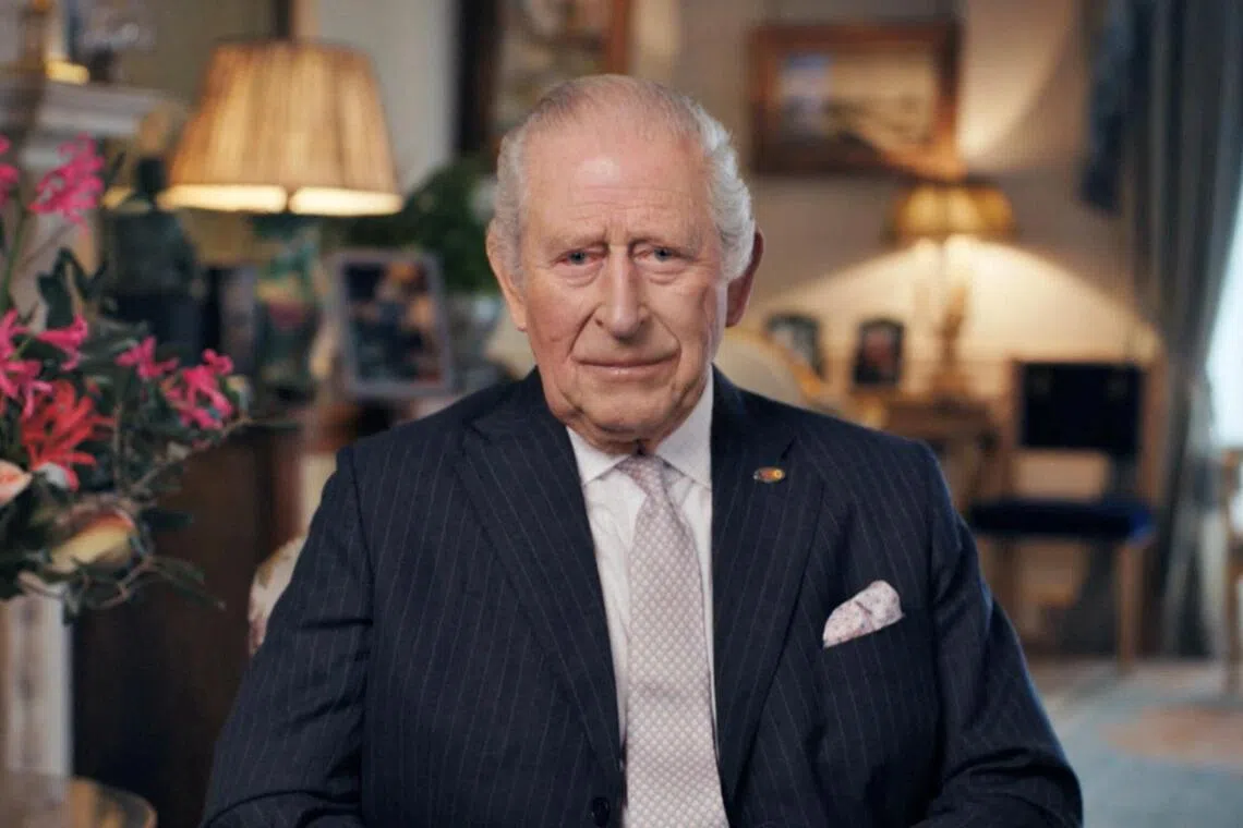 Britain’s King Charles says cancer treatment will be reduced in 2026