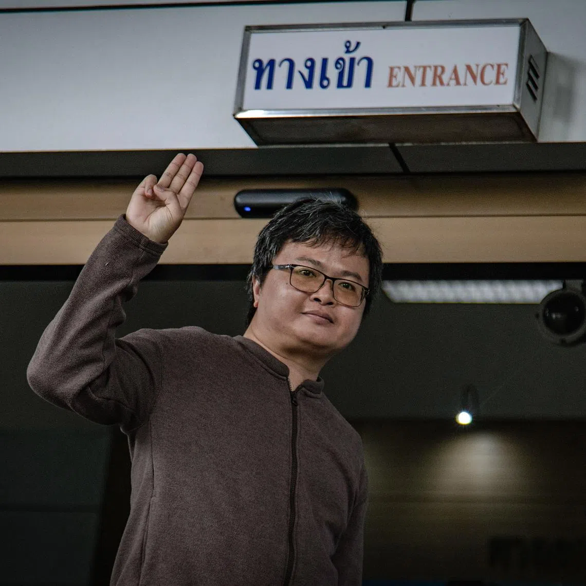 Mr Arnon Nampa was a prominent figure during unprecedented youth-led democracy movement protests in Bangkok in 2020.