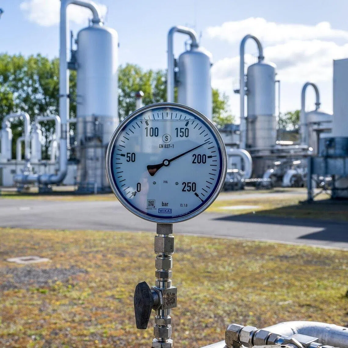 Gas prices in Europe still remain far below the peaks of the 2022 energy crisis triggered by Russia’s invasion of Ukraine.